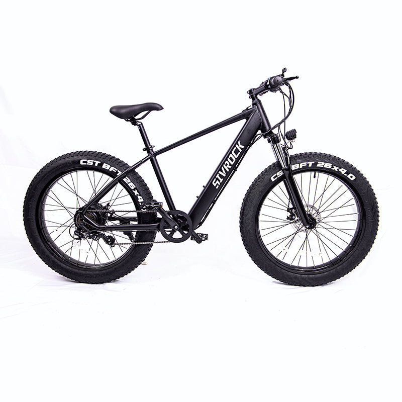 Sivrock Electric Bike 26'' Fat Tire 1000W Motor 48V 15Ah Large Battery Mountain E-Bike Shimano 7-Speed Bicycle