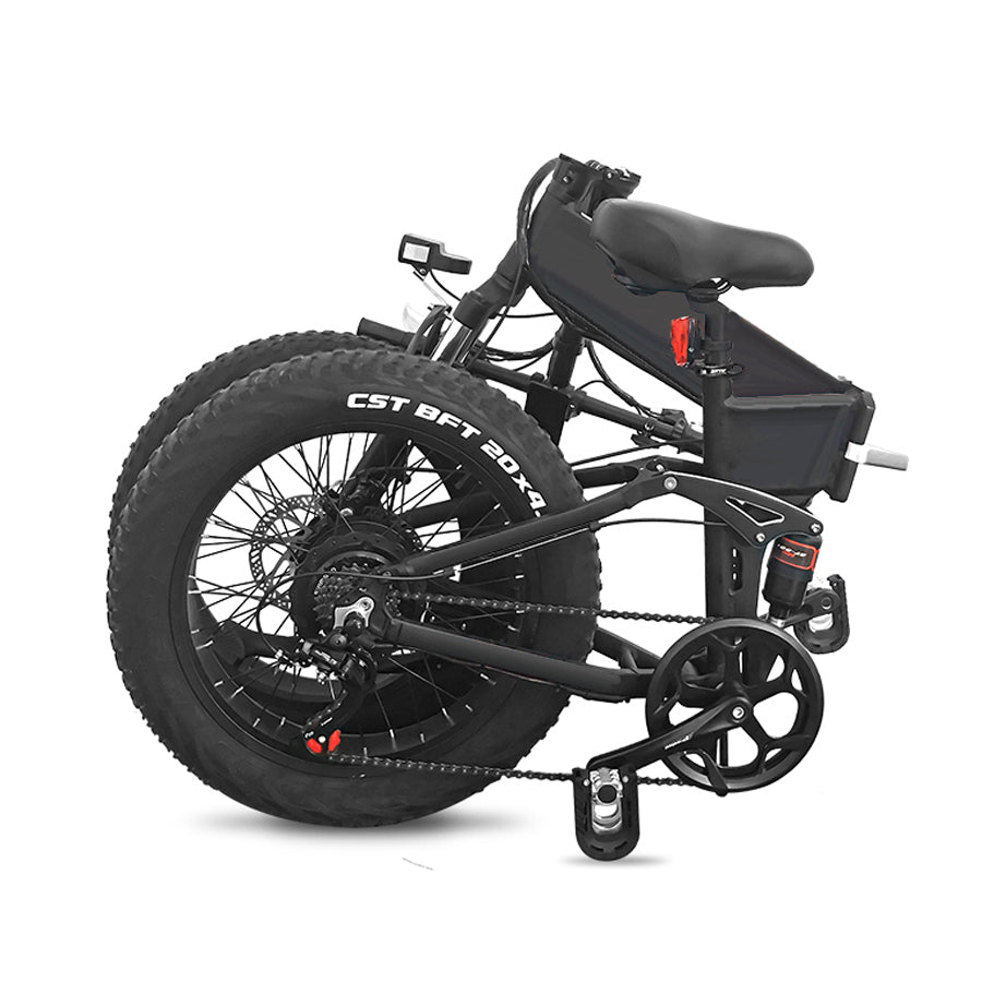 Folding Bike1000w E Bike 750w 20 Inch 48v Fat Tire 20x4.0 15AH 17AH Ebike SHIMANO Dual Disc Brake Fold Bike