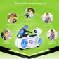 Kids Ride-On Motorcycle 6V Battery Powered Motorcycle Toy Headlights&Music White