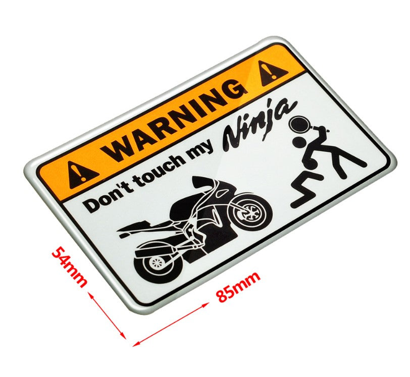 Funny reflective car stickers