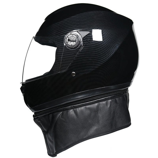 Electric motorcycle full-cover helmet