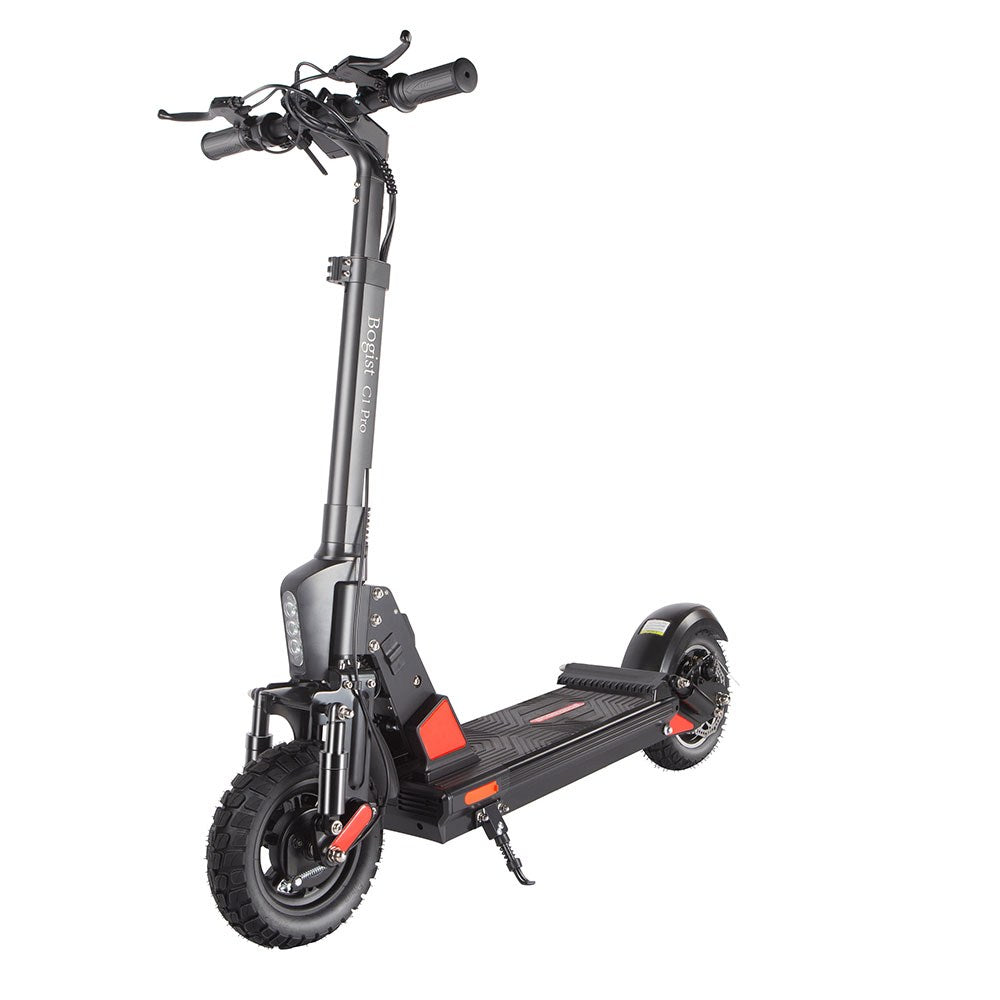 Bogist C1 Pro Electric Scooter 500W 40KM Long-Rang 10 inch  Air Filled Tires Foldable Intelligent Screen