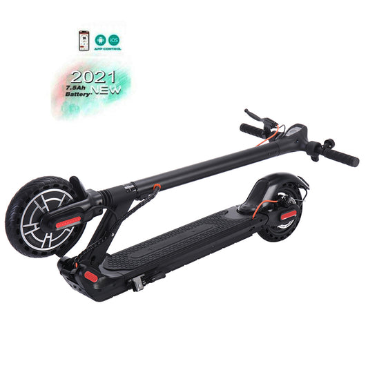 AOVO Microgo V2 Electric Scooter 8.5 Inch Honeycomb Tire 7.5Ah Battery Capacity 30KM Mileage with APP 3 Species Speed Adjustments